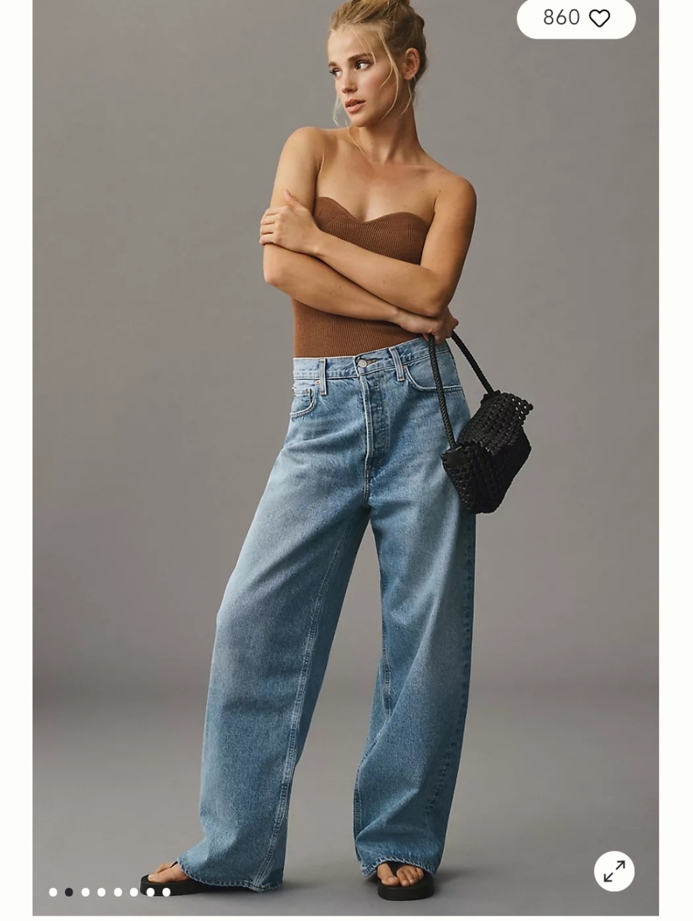 Agolde Low Slung Baggy Jeans - Picture 2 of 12